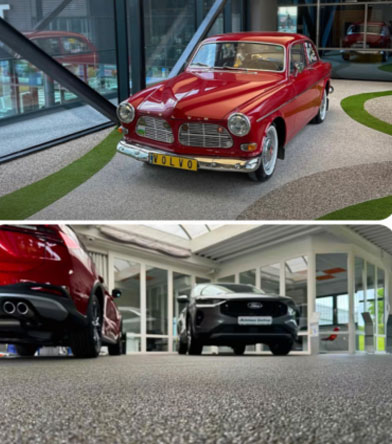 Car Showroom Flooring